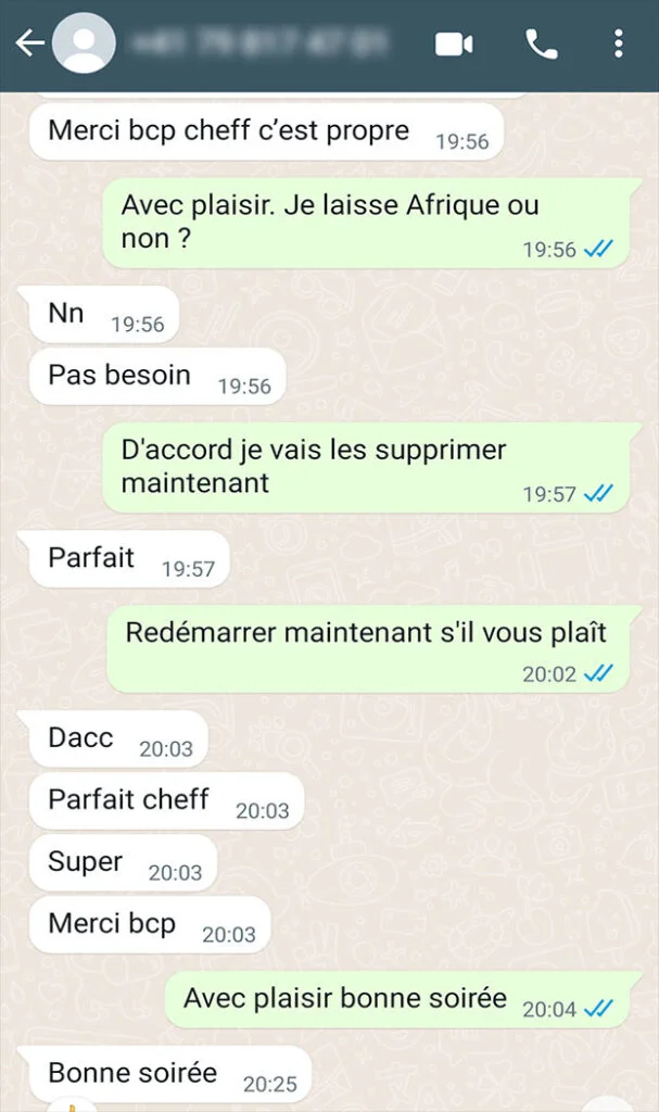 Témoignage client Abonnement IPTV